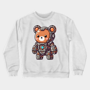 Cute Bear Cyborg Kawaii Crewneck Sweatshirt